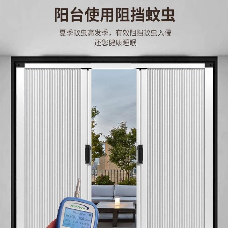 折叠推拉门隔断无轨蜂巢免打形平移门孔979卫生间浴厕所卧室室隐