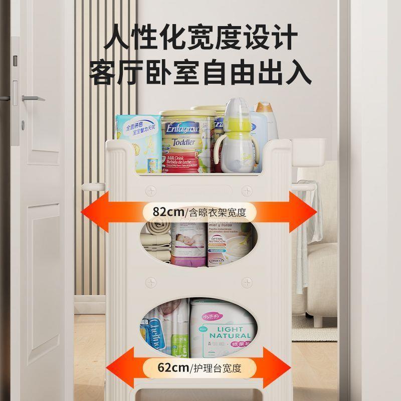 婴儿尿布台宝宝抚厂触尿理台换布916可移动新生儿洗浴婴护儿床家直销
