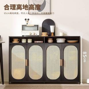 餐边柜放厨054房架置物多架家用层多功能收纳储物柜微波炉置杂物