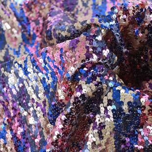 片绣花垫布款新亮抱枕靠装饰品刺绣珠片绣面料