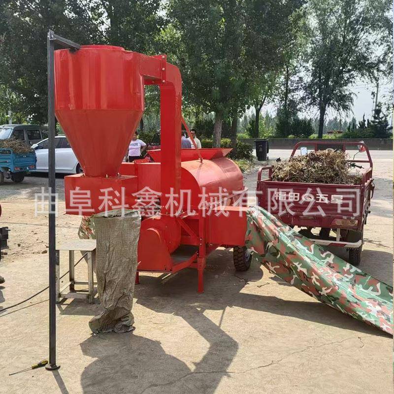 养殖户用大型多功能揉机丝除膜花去生秧膜筛土YRW机牛羊草料粉碎