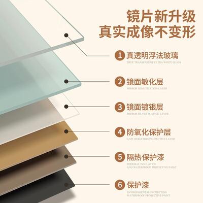 全身古镜中风家APZ用客厅穿衣镜服装女生试衣镜地落镜可挂墙大镜