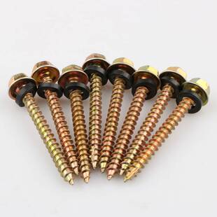 厂家直供 鑫钻牌木钻尾丝 六角木钻 六角法兰面自攻丝 木钻螺丝钉