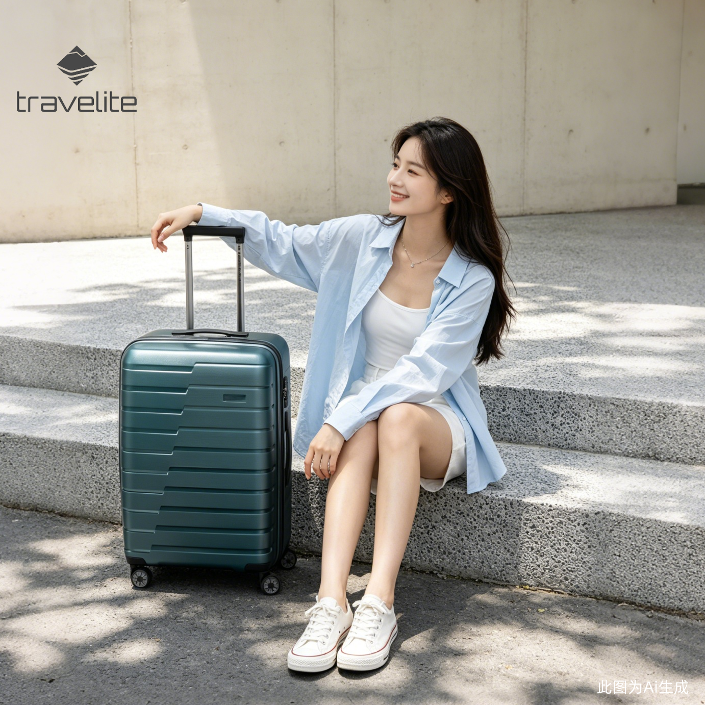 德国travelite Air Base流云系列轻便耐用登机行李箱大容量拉杆箱