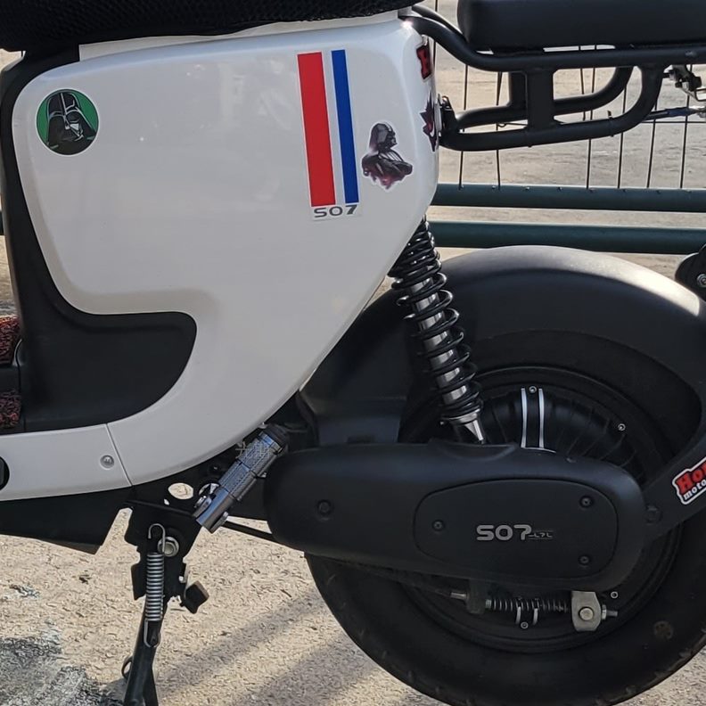 中轴8洲/AS  深S远折叠脚踏A脚077//折叠A新088后座踩脚蹬大L