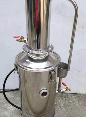 L蒸馏水制器实验室蒸馏水发不锈钢蒸馏水L生器水器5L1020工业电热