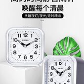 O卧室原装 静音闹钟童机芯床头防HSEQ日本精工0E夜光KI13贪睡儿