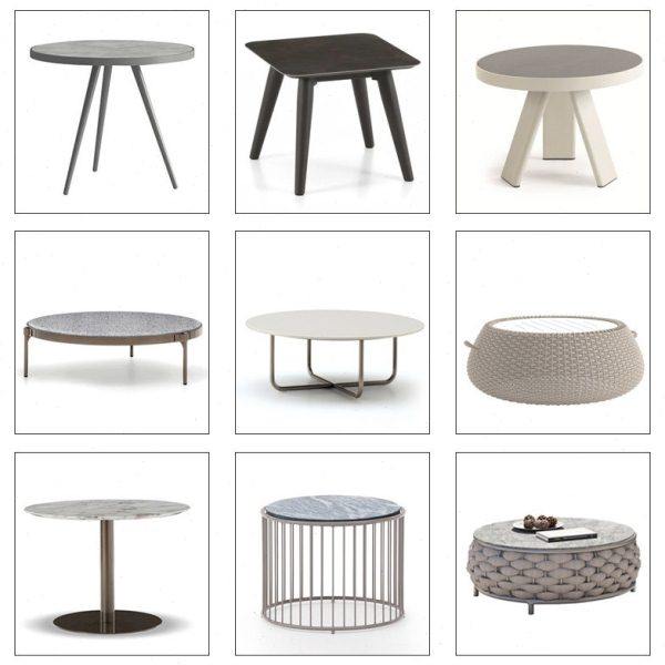 北欧户外藤编茶几小圆形边几阳台小茶几组合酒店洽谈桌客厅小户型,住宅家具,茶几,淘宝优惠券,粉丝福利购,淘宝优惠卷