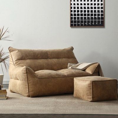 懒人沙发双人榻榻米豆沙袋布艺阳台沙发小户型卧室复古躺卧睡豆袋,住宅家具,布艺沙发,淘宝优惠券,粉丝福利购,淘宝优惠卷