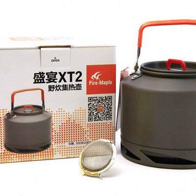 野营水壶1.5L火枫FMC-XT2户外野营野炊烧水壶开水壶 泡茶壶装备