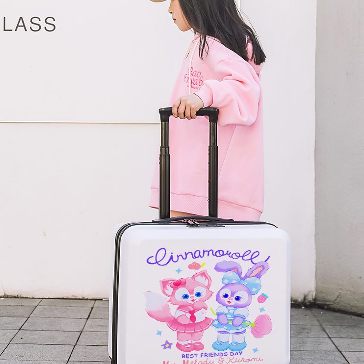 小型轻便密码登机旅行箱万向轮童拉杆箱女18寸可爱儿童行李箱20寸
