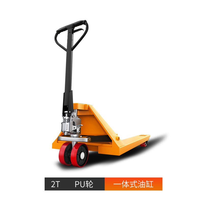 手动液压搬运车叉车n地牛1T2T5t手推叉车升降托盘装卸地牛叉车