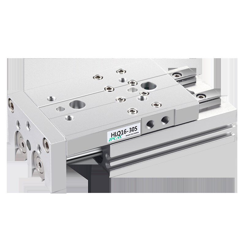 亚德客型HLQ气动滑台气缸导轨6/8/12/16/20/25-20*30X40X50SA/SAS