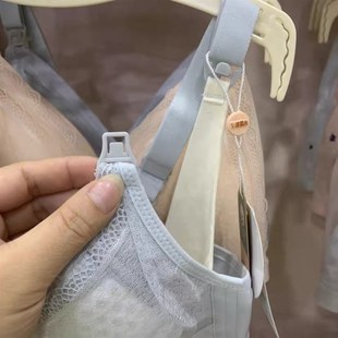 半糖棉纺超薄无海绵孕妇内衣夏怀孕期聚拢防下垂产后喂奶哺乳文胸