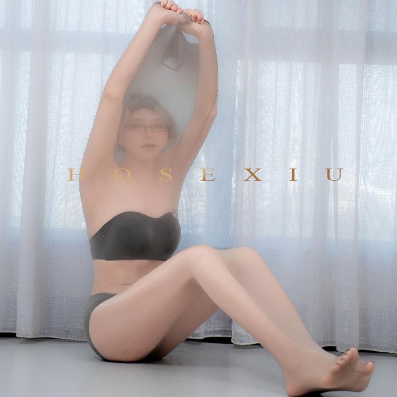 【巨容】薄款马油丝滑912针大码连体可到300斤手指脚趾头套连身袜