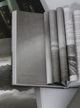 现代外文款可翻阅黑白灰装饰真书软装饰品书售楼处样板房酒店摆件