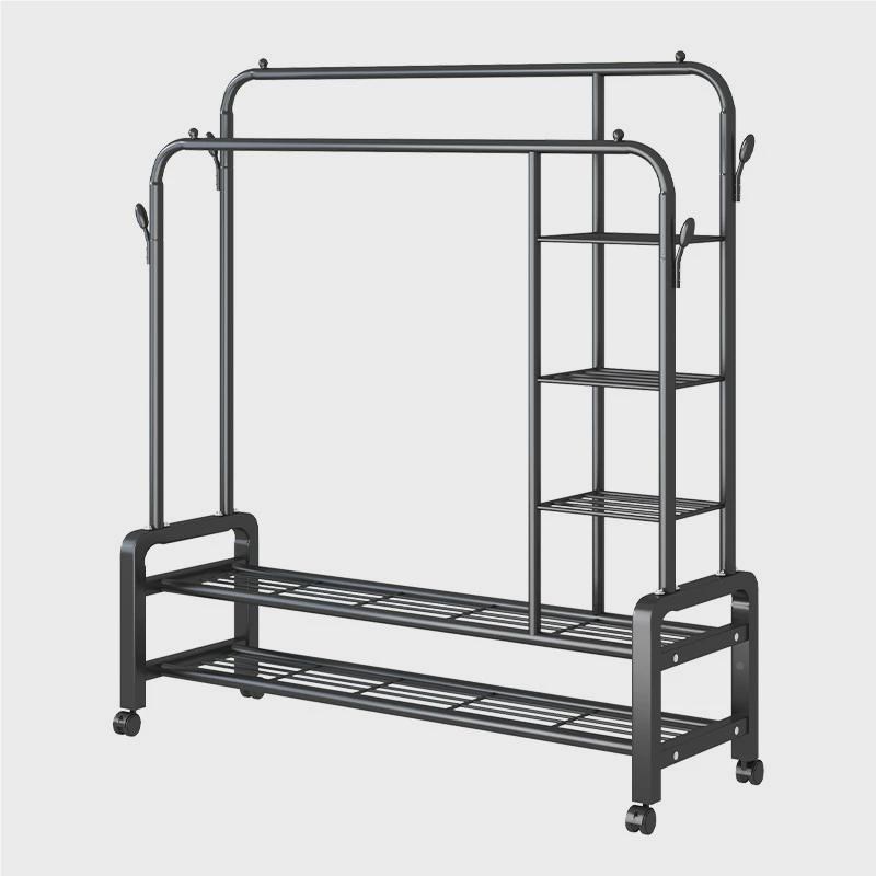 落地衣架家1277173用晾衣室内落地架帽无痕衣柜置物架架衣挂架收