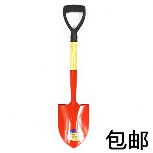 包邮小铲子种花工具花园农用尖头铁铲大园艺铁锹雪铲铲雪植树铁锨