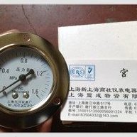 1/Y-/川4压力表0.6600轴上海/带边2.5/6气压表6 .MPAZ向./天1/4T