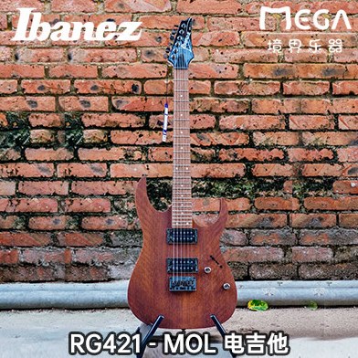 Ibanez 爱宾斯 依班娜 RG421 MOL 电吉他 印产 双双原木色