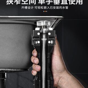 绿林水管多功能扳手安装水槽扳手神器万能卫浴十八合水龙头工具一