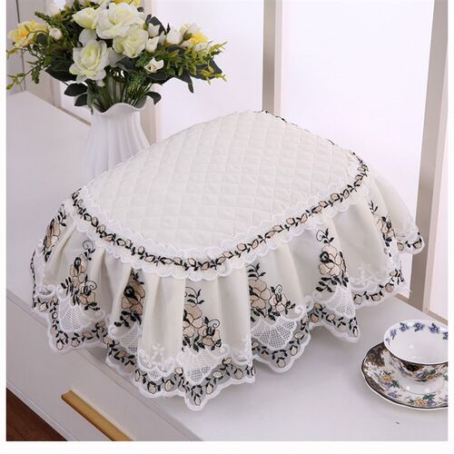 电饭煲盖布防尘罩椭圆形电饭锅盖巾家用电压力R锅圆形遮盖布多用