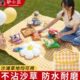 可折叠草坪野外露营郊游防水防潮野炊野餐垫户外垫用品加厚便携布