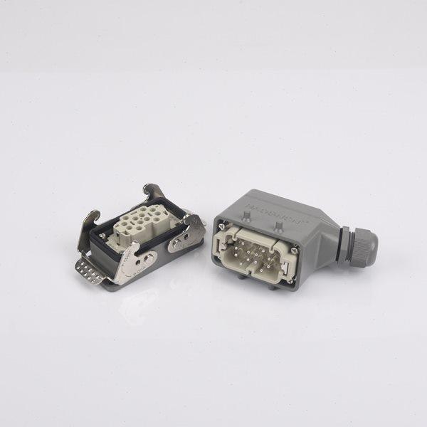 重载连接器12芯16A矩形航空插座HDC-HE-012-MF工业防水插头接插件,电子/电工,插头,淘宝优惠券,粉丝福利购,淘宝优惠卷