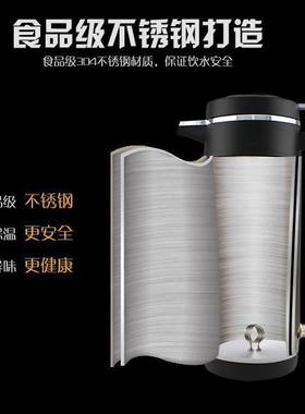汽V车加热杯BY-66512/24通器用车用烧水车载器304不电锈钢车载加