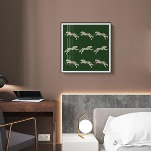 抽象艺术虎家古波普风格版画跳版20221005装饰画潮流家居挂画中卧