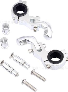 越野摩沙滩64116车托改装22/28MM变径M把护手安车装支架固定架套