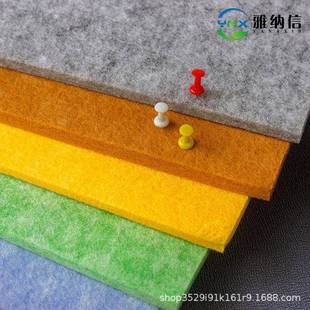 毛毡板墙300贴幼园留饰言板儿墙隔音板装饰展示板创意面装彩色毛