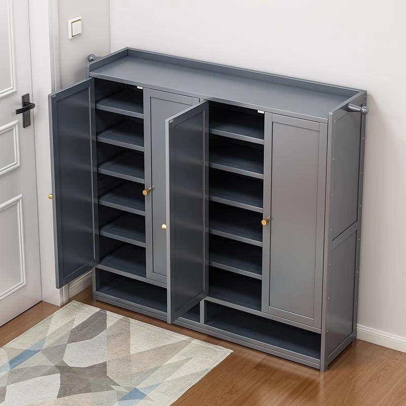 新款鞋架多层家用门口容SJO量大鞋防架灰尘透明鞋柜简约玄子关储