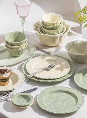 碟套装家用现CHD简约轻奢级感2碗0代23新款碗盘碗高筷碗具乔迁餐