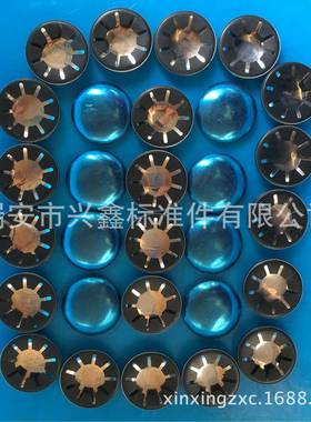 专业制造高质量6锰钢盖帽VUL轴花承5夹梅内轴夹卡齿簧卡帽