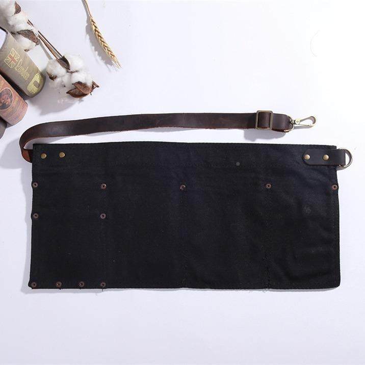 日韩工作服面SS039干油围腊半身裙餐咖饮啡师包房画画围裙男女围