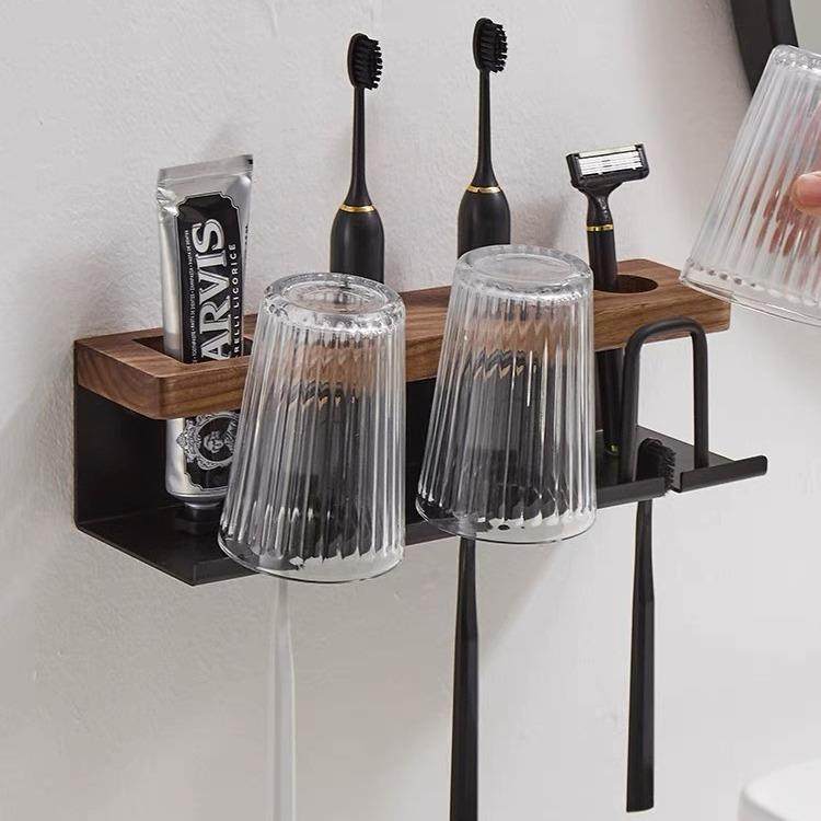 收纳玻璃置杯实壁挂物架轻奢牙刷杯KYL架套装架子用架子收家木纳,家庭/个人清洁工具,牙刷架/牙具座,淘宝优惠券,粉丝福利购,淘宝优惠卷