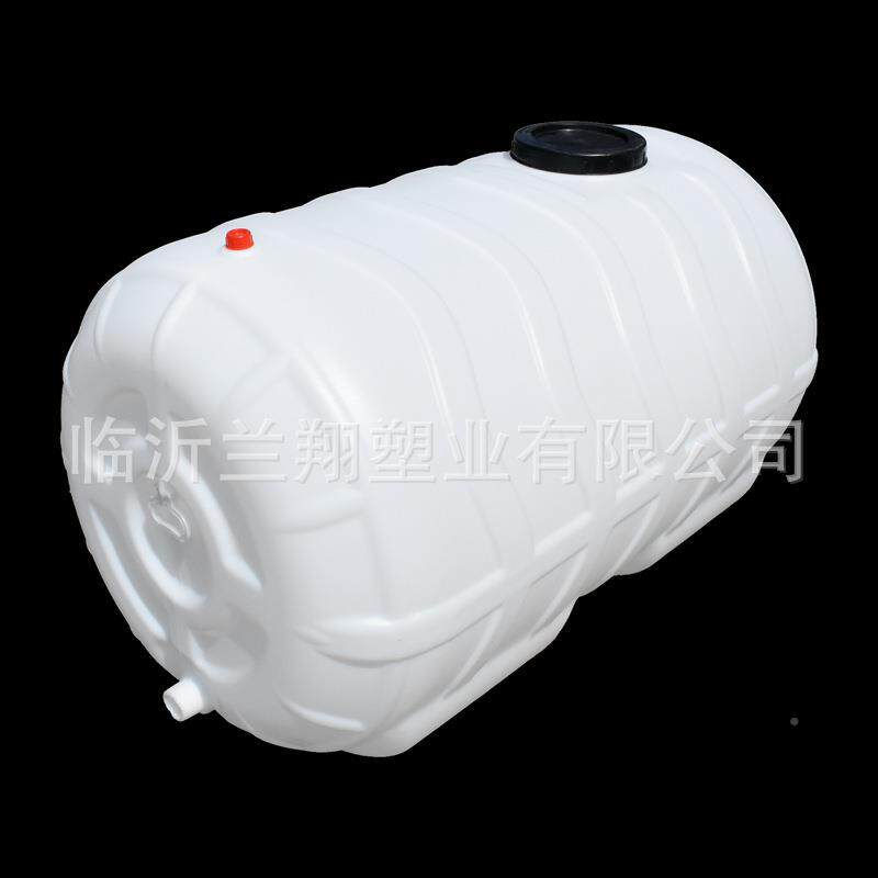 加1000L升卧式塑料桶|厚白食大品ZBK级色圆形塑料储水桶水箱水桶