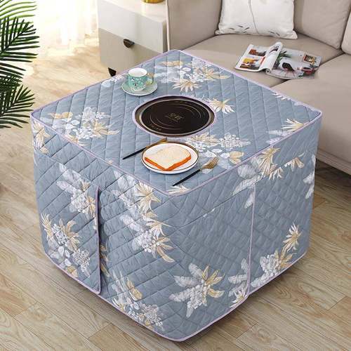 新款烤火桌罩套电电炉正方形家用烤炉罩TSV火罩暖炉罩子子套取暖