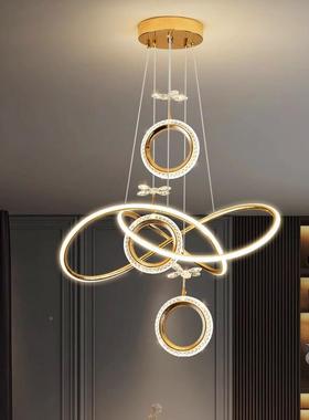 Ms餐厅吊客灯代餐桌厅卧室灯2025款网红创意庭院80239家用新轻奢