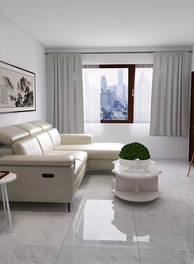 地板砖x1耐磨O50江灰色通体大理石客厅00防滑大板地面瓷砖地砖75