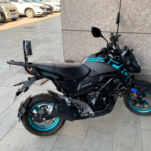 适用春风ST狒狒CF125-3A摩托车后货架后靠背尾架新款后尾箱架改装