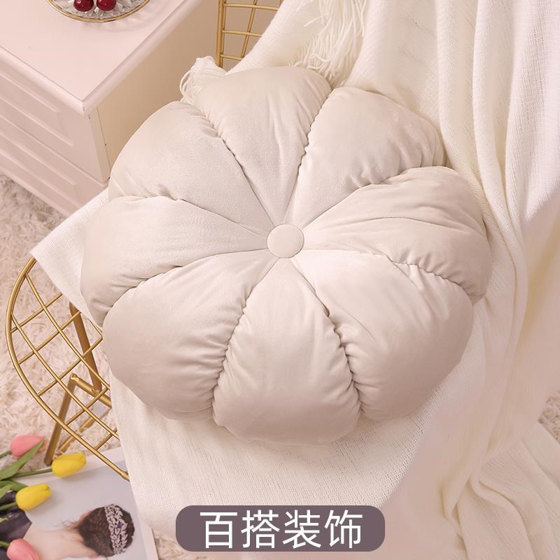 榻榻米懒人沙发地上坐垫南瓜枕软家用客厅坐墩车内装饰屁股垫蒲团