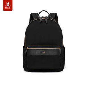 双肩包女2024新款旅游轻便背包女士旅行电脑通勤黑色书Z包女大学