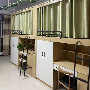 青旅太空舱轨道帘宿舍床床帘民宿学校公寓床太空舱窗帘上下铺床帘