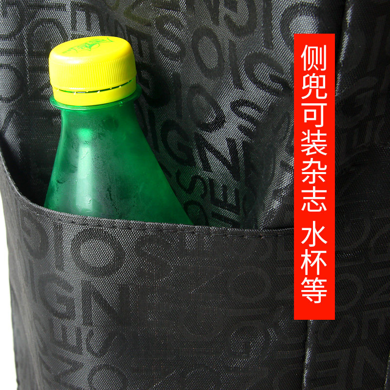 手提环保袋包 便携黑色购物袋 折叠旅行收纳袋,收纳整理,购物袋/环保袋/帆布袋,淘宝优惠券,粉丝福利购,淘宝优惠卷