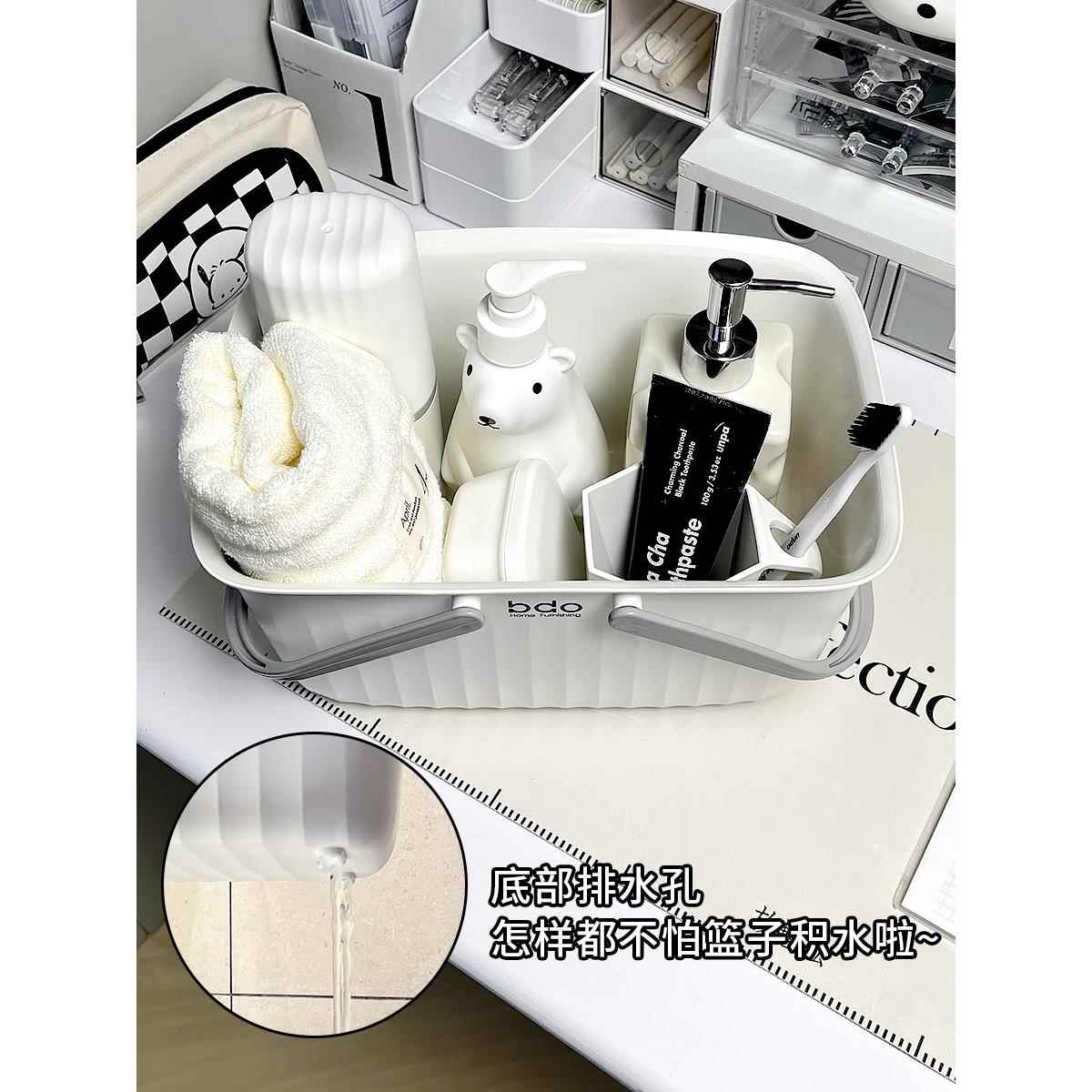 水桶脸盆套装洗衣桶学生宿舍洗漱三件套住校洗澡用品盆带盖盆桶大