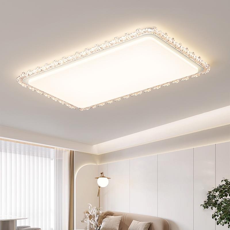 卧室灯20奢25新款744主法式轻大气浪谱漫全光卧房间护眼客厅吸顶