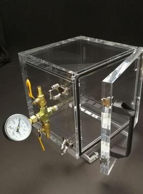 期供应亚克力真空32374箱玻箱密售长封箱销收纳璃箱手套箱厂家