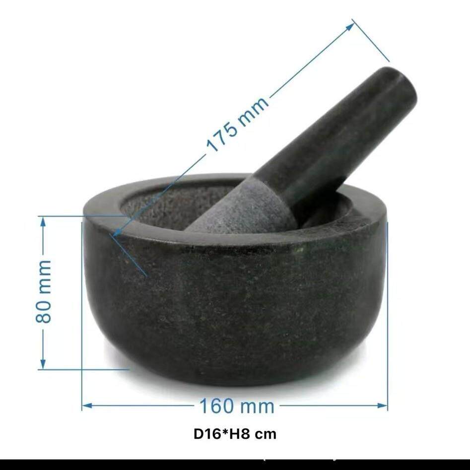 花岗岩中食号石01研臼家用蒜臼子蒜器中药香料磨器物捣碎捣蒜泥器